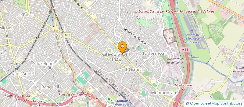 localisation de l'entreprise CROIS-SENS ASSOCIATION à TOULOUSE