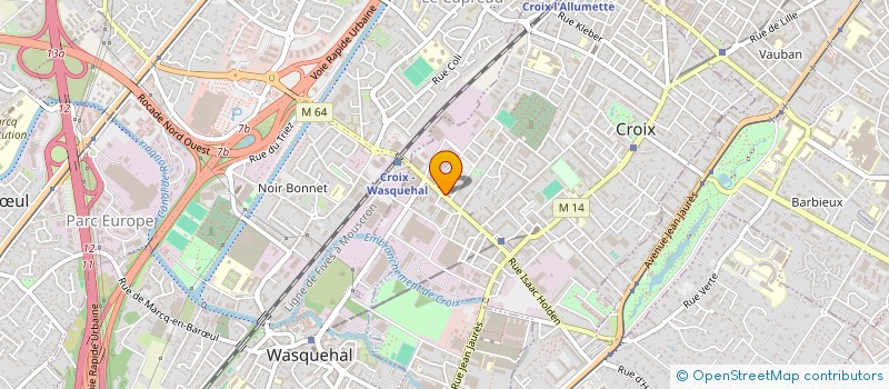 localisation de l'entreprise CROIS-SENS RH à CROIX
