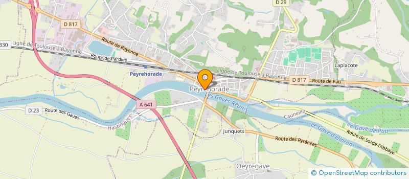 localisation de l'entreprise CROISADOUR à PEYREHORADE