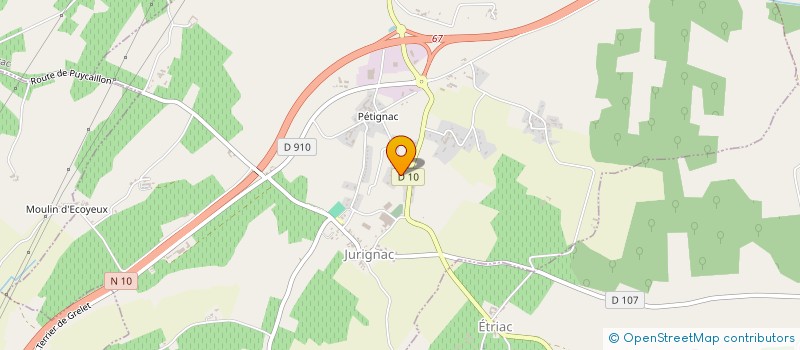 localisation de l'entreprise CROISE BATIMENT  VAL DES VIGNES