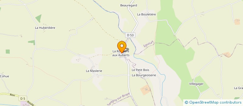 localisation de l'entreprise CROISEAU à SAVIGNY-SUR-BRAYE