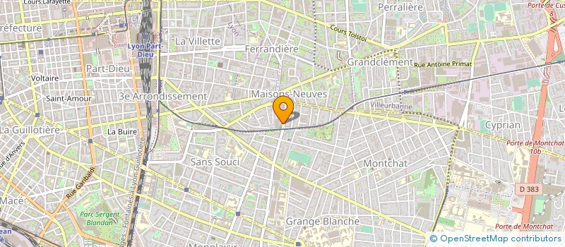 localisation de l'entreprise CROISEES 50 à LYON