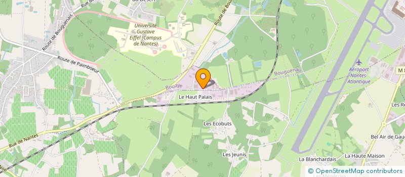 localisation de l'entreprise CROISIERE BRETONNE à BOUAYE
