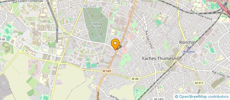 localisation de l'entreprise CROISIERE CULTURELLE DU QUARTIER à LILLE