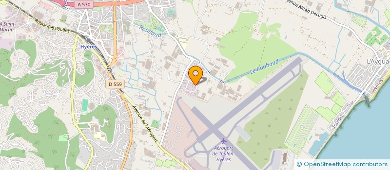 localisation de l'entreprise CROISIERE EVASION à HYERES