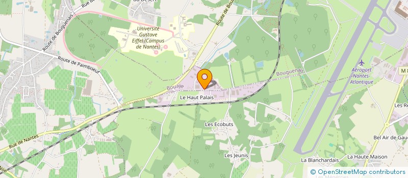 localisation de l'entreprise CROISIERE MUSETTE  BOUAYE