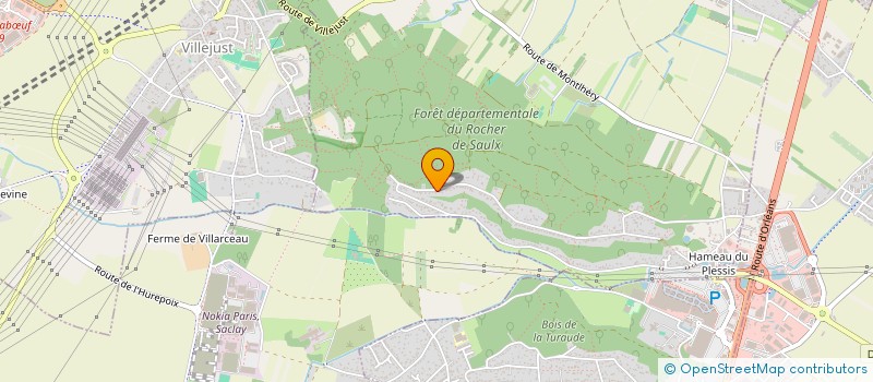 localisation de l'entreprise CROISIERES ELEGANCE PARIS  SAULX-LES-CHARTREUX