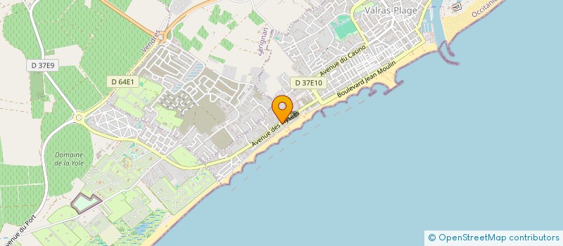 localisation de l'entreprise CROISIPECHE  VENDRES