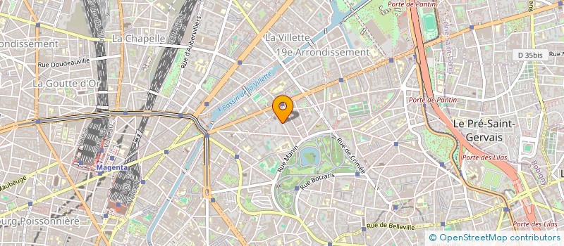 localisation de l'entreprise CROISIPHOT  PARIS