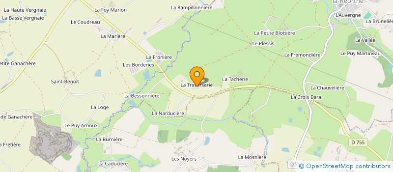 localisation de l'entreprise CROISONS NOS REGARDS à SAINT-MARS-LA-REORTHE