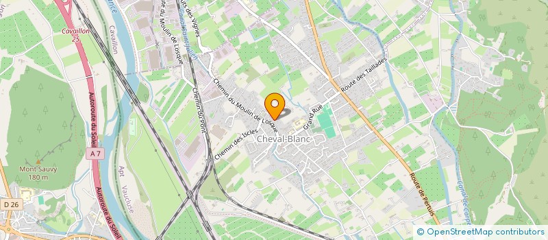 localisation de l'entreprise CROISSANCE LUBERON DEVELOPPEMENT  CHEVAL-BLANC