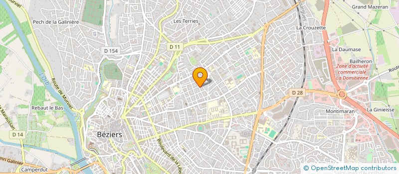localisation de l'entreprise CROISSANCE VERTE à MONTPELLIER