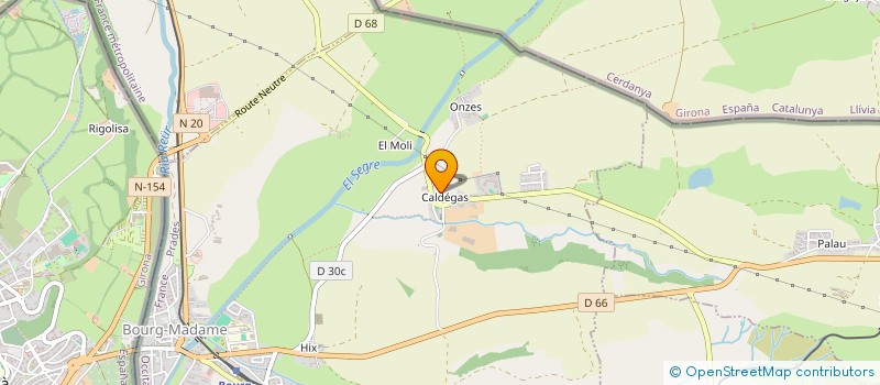 localisation de l'entreprise CROISSANCE VERTICALE  MONT-LOUIS