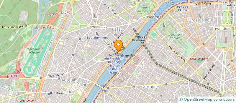 localisation de l'entreprise CROISSANT IN BED  PARIS