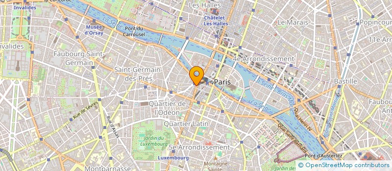localisation de l'entreprise CROISSANT JEANS à PARIS