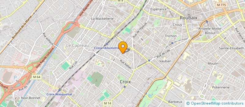 localisation de l'entreprise CROIX AUTO SERVICE  CROIX