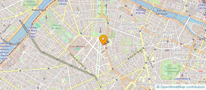 localisation de l'entreprise CROIX BELLE PORTE  PARIS