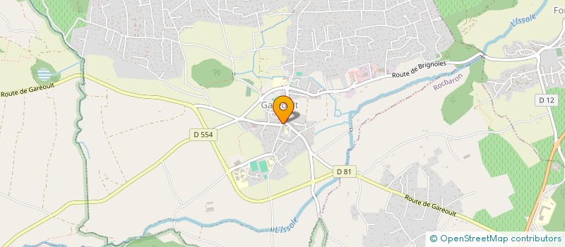 localisation de l'entreprise CROIX DAURADE  GAREOULT