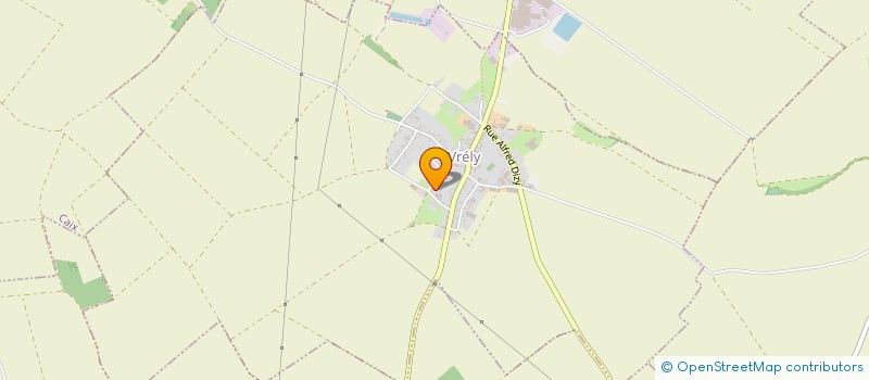 localisation de l'entreprise CROIX DU BERGER  VRELY