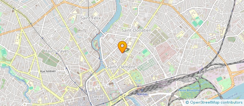 localisation de l'entreprise CROIX GIFFARD  NANTES