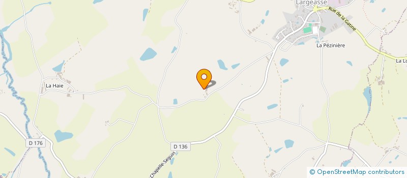 localisation de l'entreprise CROIX ROBERT  LARGEASSE