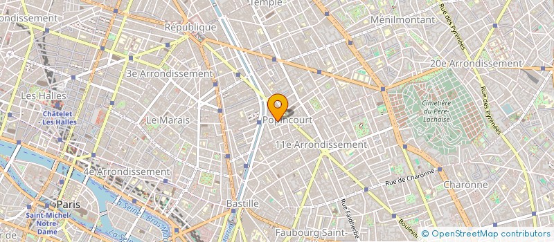 localisation de l'entreprise CROK CINE  PARIS