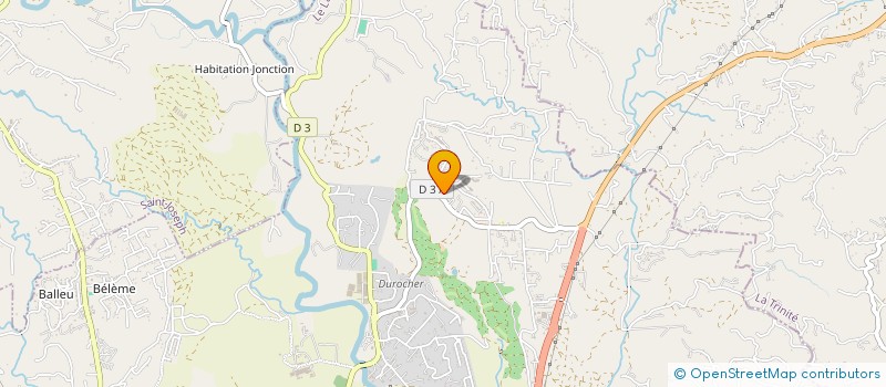 localisation de l'entreprise CROK' MADAME  LE LAMENTIN