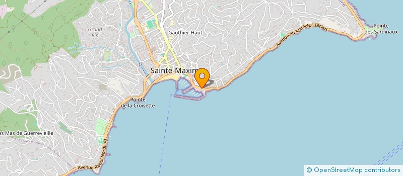 localisation de l'entreprise CROKAMA  LE PLAN-DE-LA-TOUR