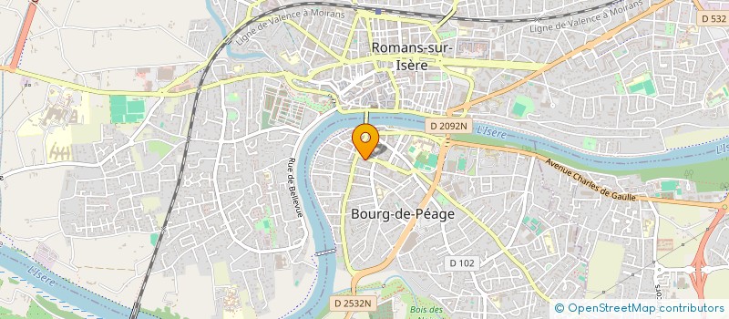 localisation de l'entreprise CROKE PARK  BOURG-DE-PEAGE