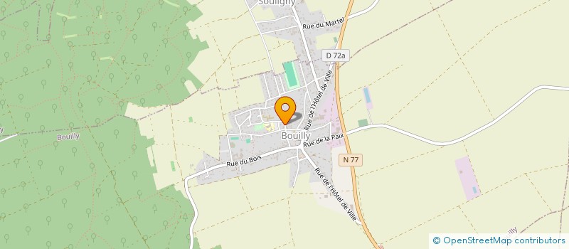 localisation de l'entreprise CROLLES à BOUILLY