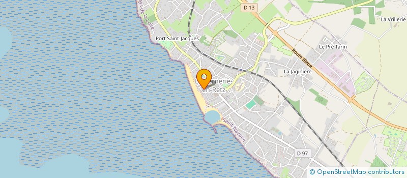 localisation de l'entreprise CROM  LA BERNERIE-EN-RETZ