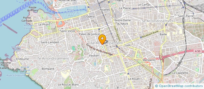 localisation de l'entreprise CROM ET CIE à MARSEILLE