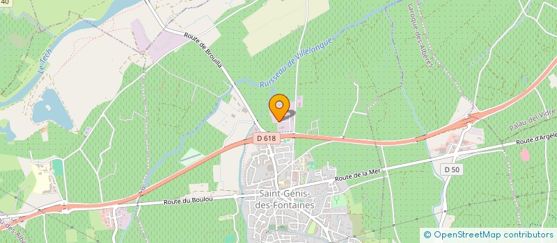 localisation de l'entreprise CROMI  SAINT-GENIS-DES-FONTAINES