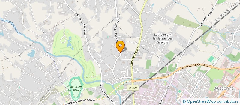 localisation de l'entreprise CROMLECH  MONTAUBAN