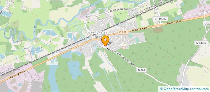 localisation de l'entreprise CROMOLOGY RESEARCH & INDUSTRY OUEST à CHAMPAGNE