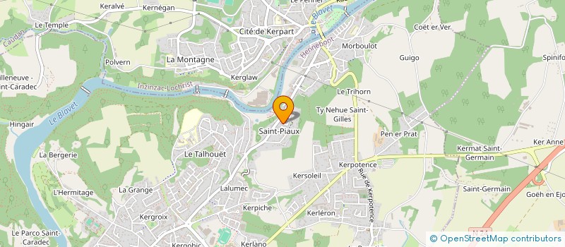 localisation de l'entreprise CRON à HENNEBONT