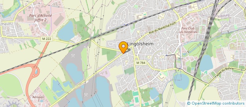 localisation de l'entreprise CRONENBOURG  LINGOLSHEIM