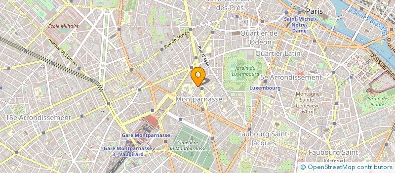 localisation de l'entreprise CRONOS à PARIS
