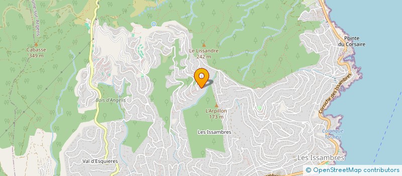 localisation de l'entreprise CRONOS  ROQUEBRUNE-SUR-ARGENS