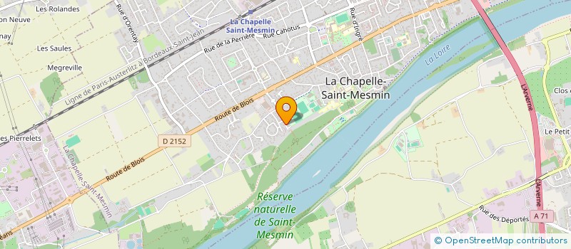 localisation de l'entreprise CRONOS  LA CHAPELLE-SAINT-MESMIN