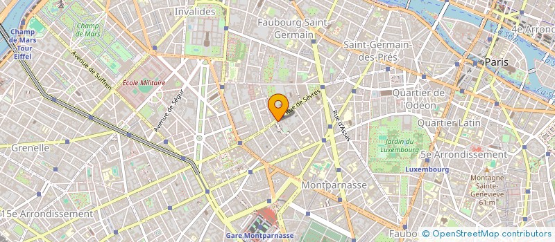 localisation de l'entreprise CRONOS VISIONS à PARIS