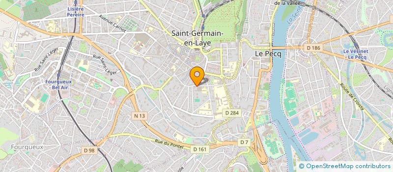 localisation de l'entreprise CROOQ PUB  SAINT-GERMAIN-EN-LAYE