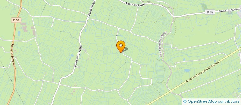 localisation de l'entreprise CROQ'85  SAINT-JEAN-DE-MONTS