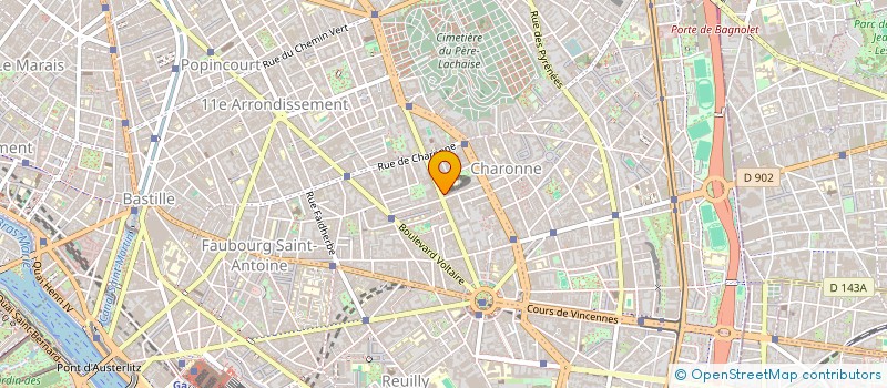 localisation de l'entreprise CROQ'AUGUSTE  PARIS