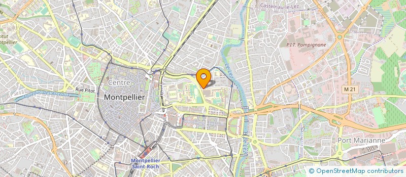 localisation de l'entreprise CROQ'COEUR  MONTPELLIER