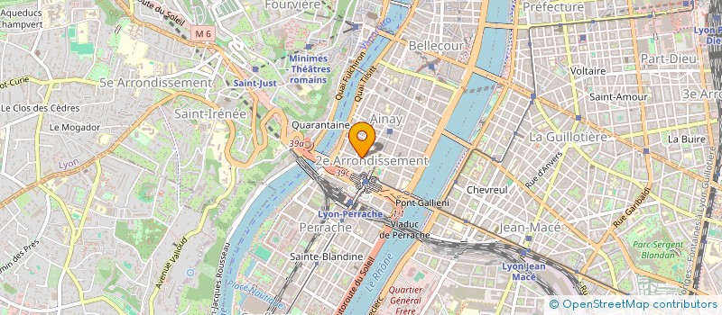 localisation de l'entreprise CROQ & COOK à LYON