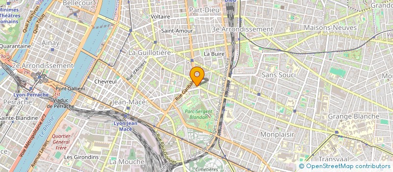 localisation de l'entreprise CROQ ET SALADE  LYON