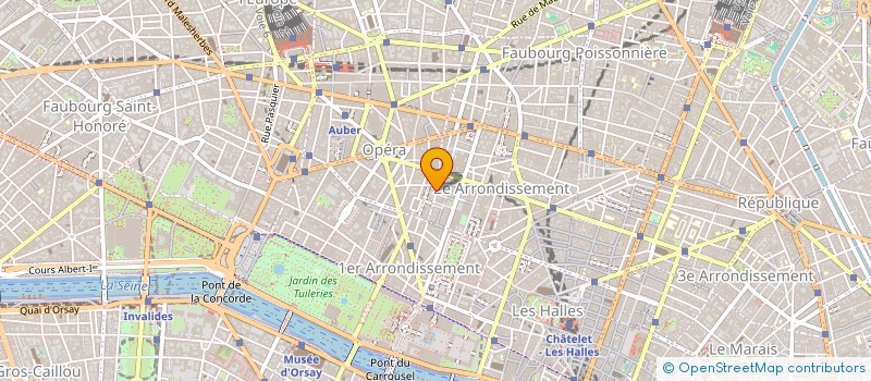 localisation de l'entreprise CROQ-LAND  PARIS
