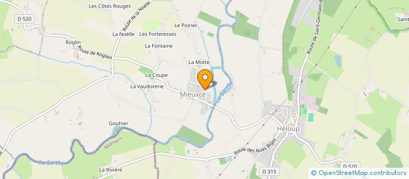 localisation de l'entreprise CROQ'MIEUXCE à MIEUXCE