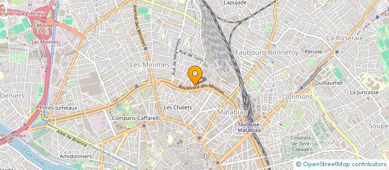 localisation de l'entreprise CROQ'MINUTES à TOULOUSE